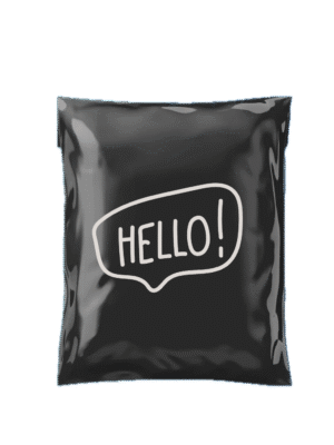 50 Bolsas Ecommerce 40×55 Cm. Para Envios Logo Hola ¡llegue! Preparado o envasado