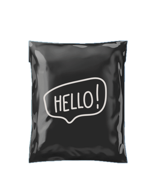 50 Bolsas Ecommerce 40×55 Cm. Para Envios Logo Hola ¡llegue! Preparado o envasado